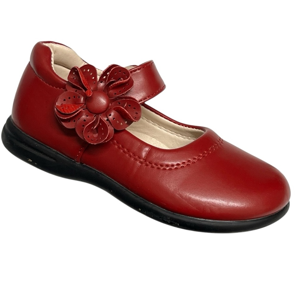 Tong Yao Colour Girl’s Red Mary Jane Shoes Size 3